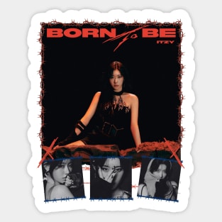 Chaeryeong Itzy Born To Be Sticker